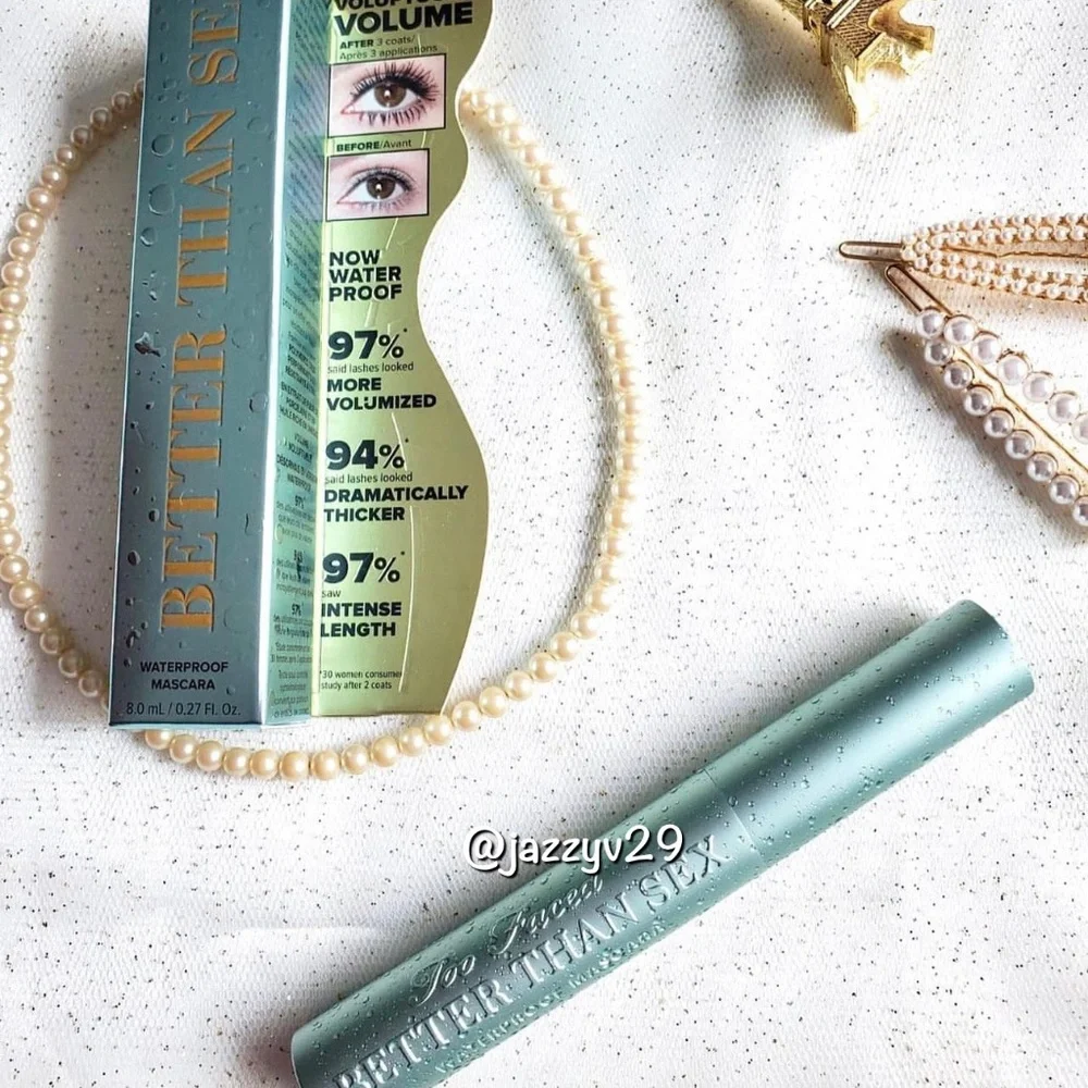💧Too Faced Better Than Sex Waterproof Mascara💧